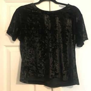 Velvet top